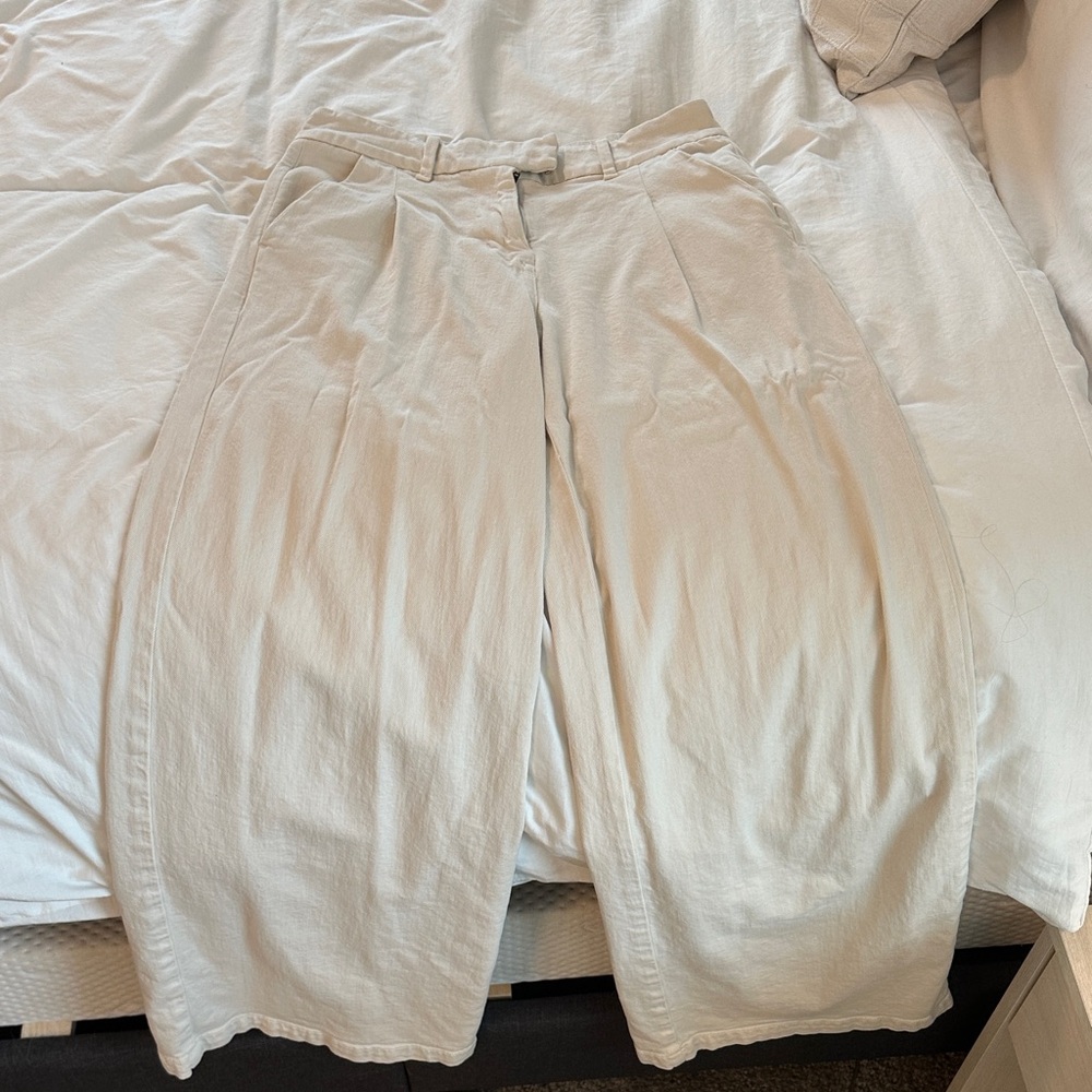 Beige Trousers